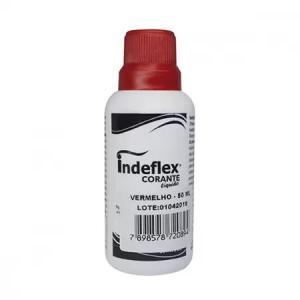 Corante Indeflex 50ml - Vermelho